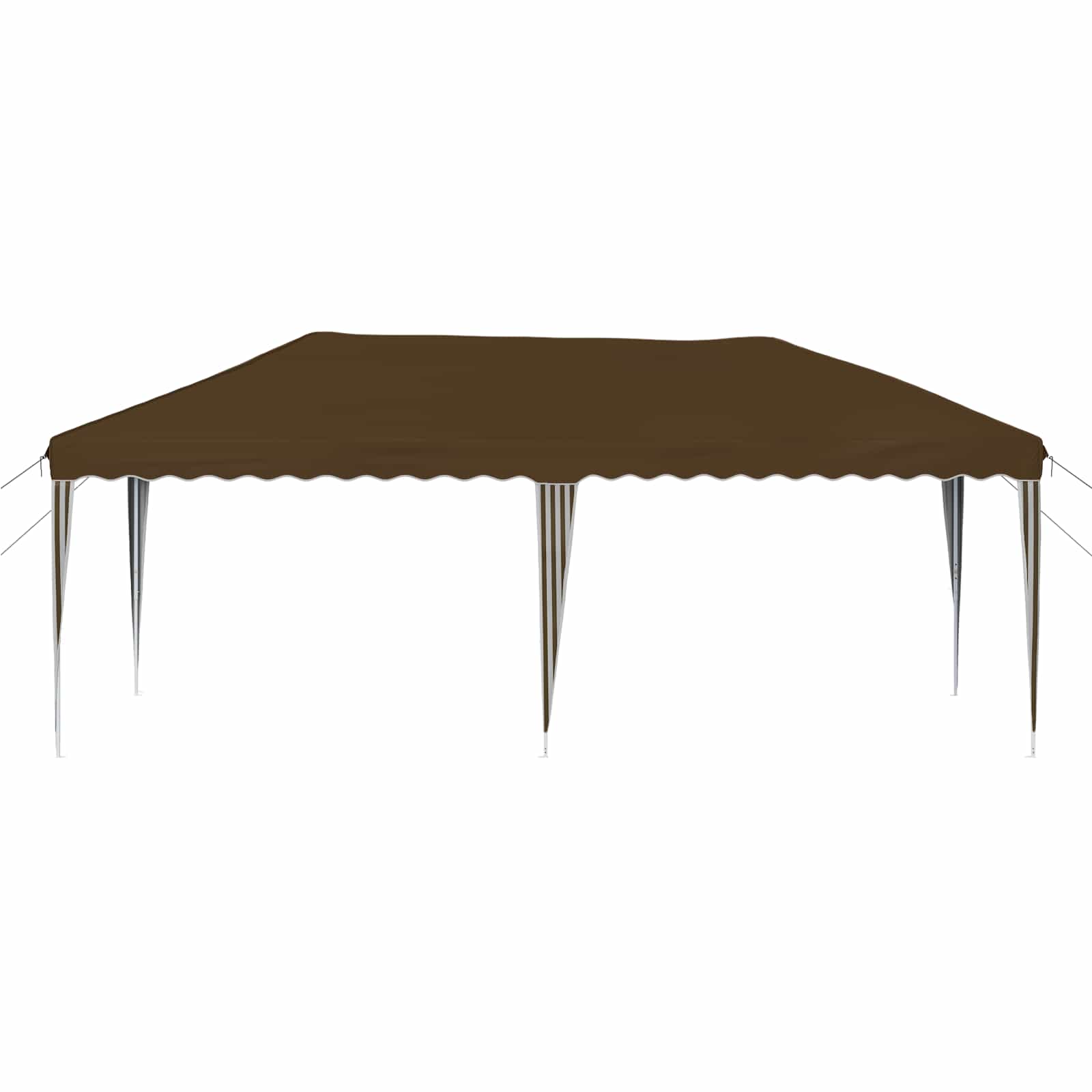 Pop-up Feesttent 575 x 290 x 245 cm Taupe