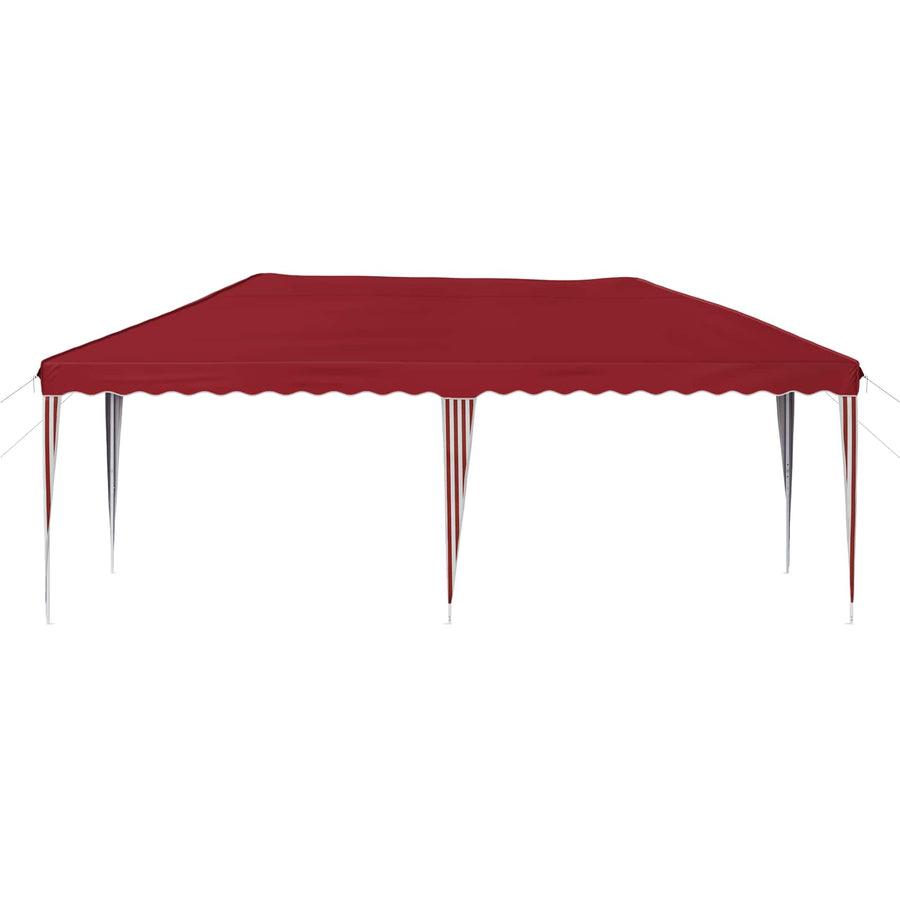 Pop-up Feesttent 575 x 290 x 245 cm Bordeauxrood