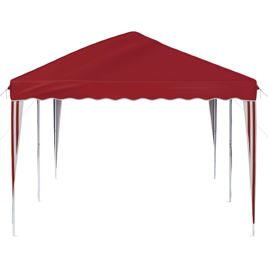 Pop-up Feesttent 575 x 290 x 245 cm Bordeauxrood