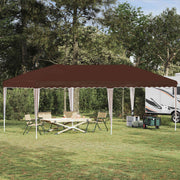 Partytent 575x290x245 cm bruin