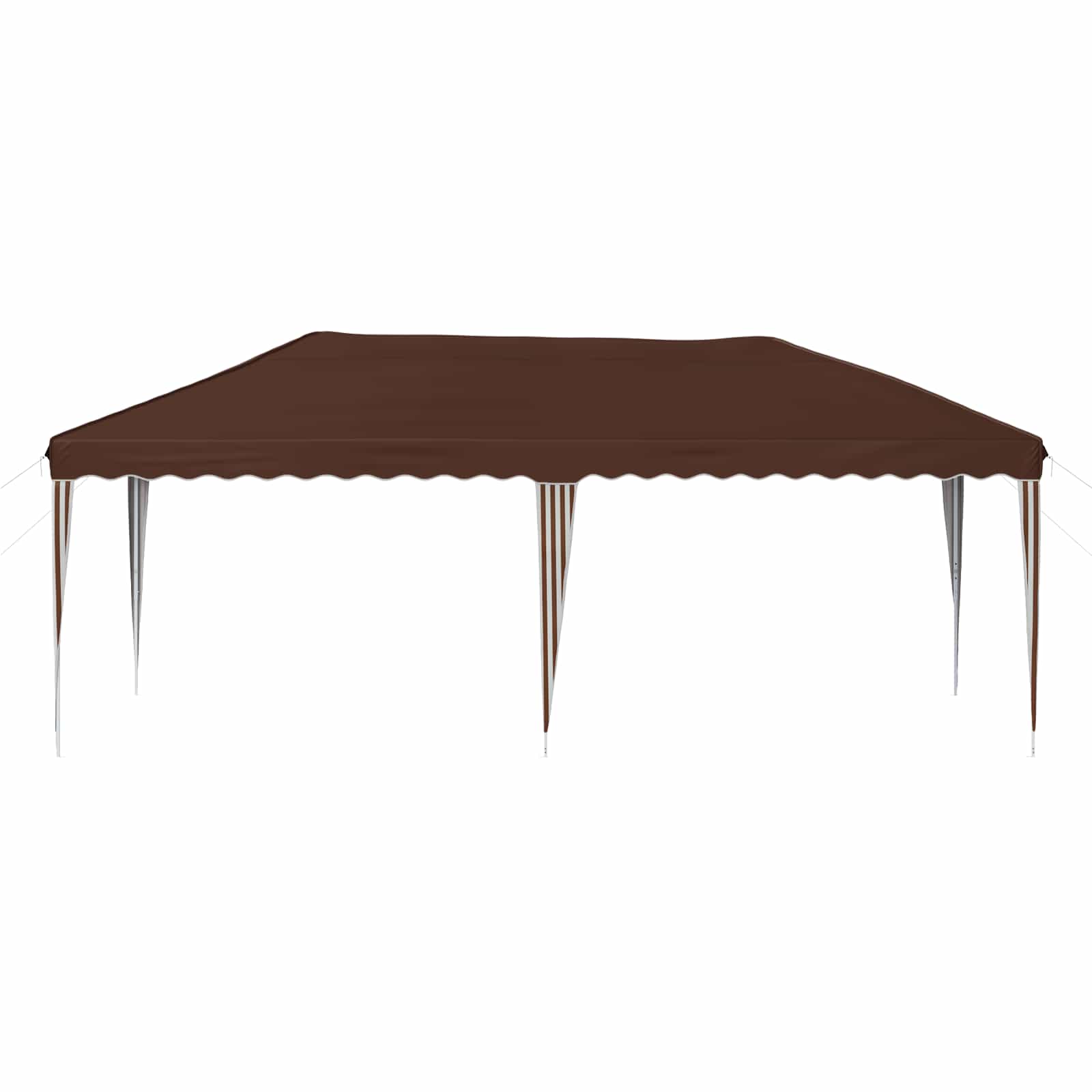 Pop-up Feesttent 575 x 290 x 245 cm Bruin