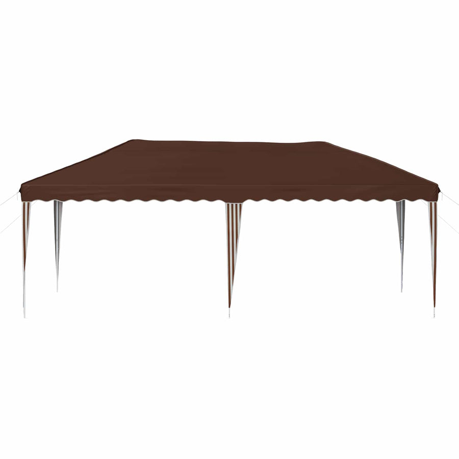 Pop-up Feesttent 575 x 290 x 245 cm Bruin