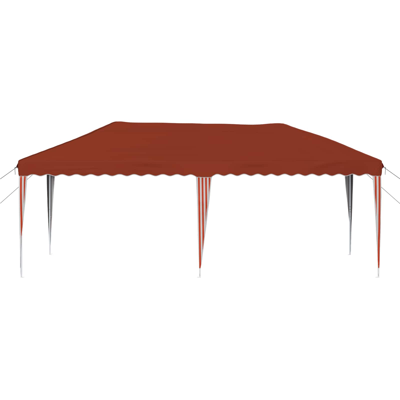 Pop-up Feesttent 575 x 290 x 245 cm Terracotta