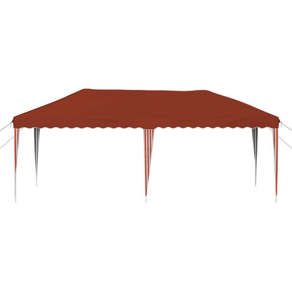 Pop-up Feesttent 575 x 290 x 245 cm Terracotta