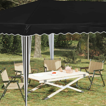 Pop-up Feesttent 575 x 290 x 245 cm Zwart