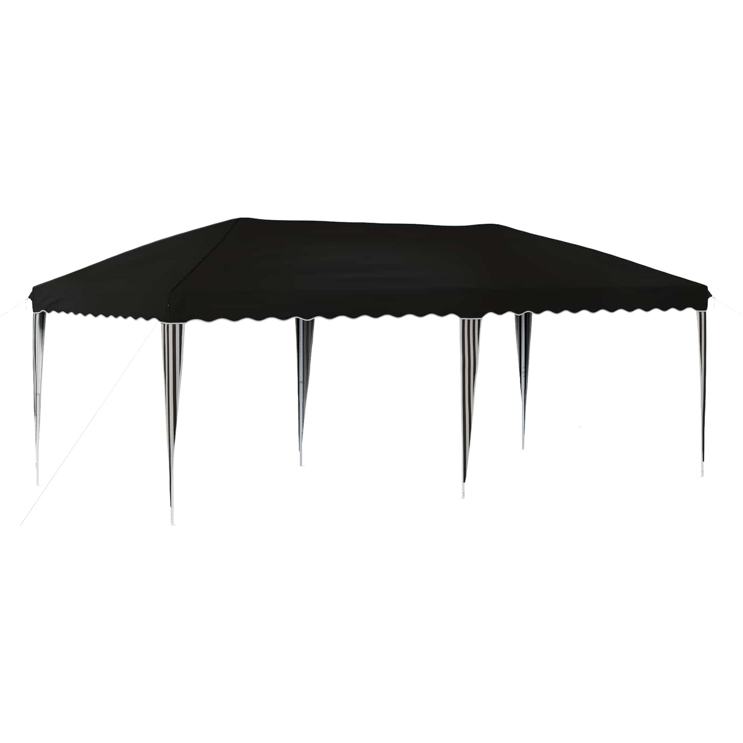 Pop-up Feesttent 575 x 290 x 245 cm Zwart