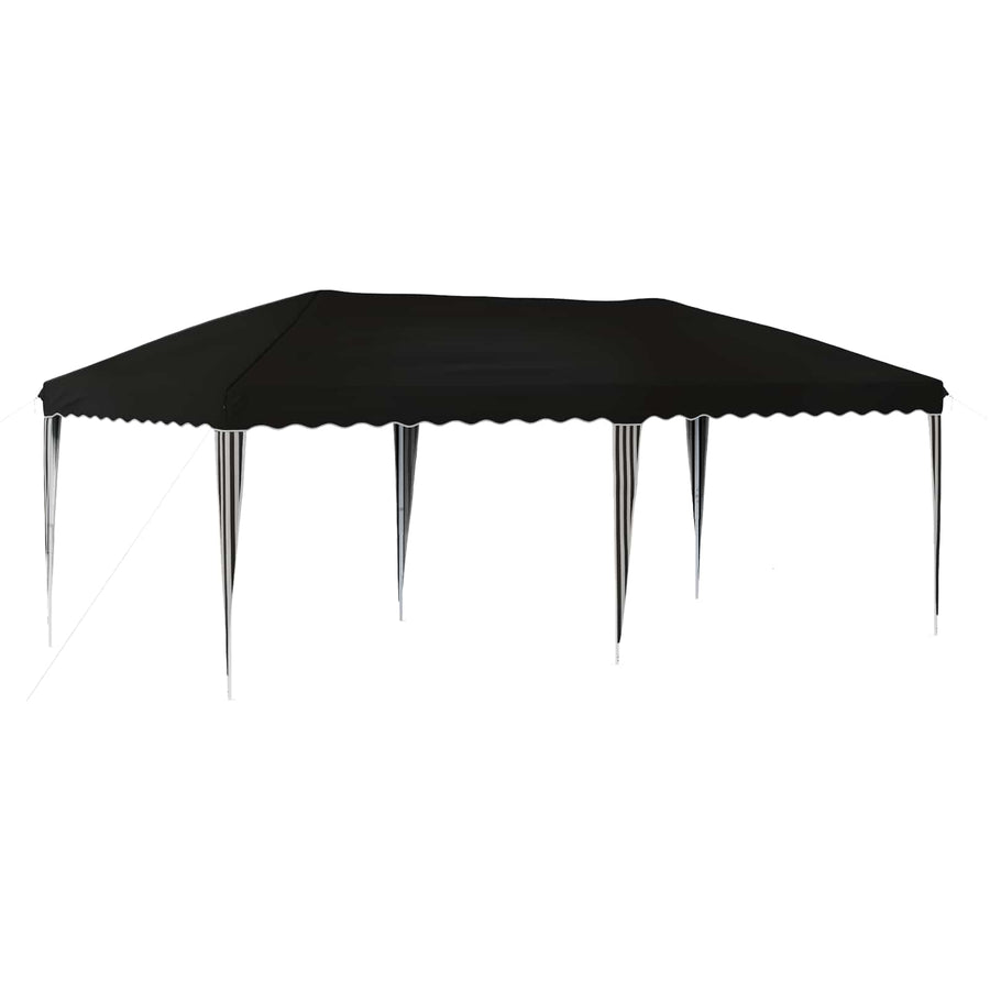 Pop-up Feesttent 575 x 290 x 245 cm Zwart