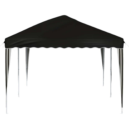 Pop-up Feesttent 575 x 290 x 245 cm Zwart