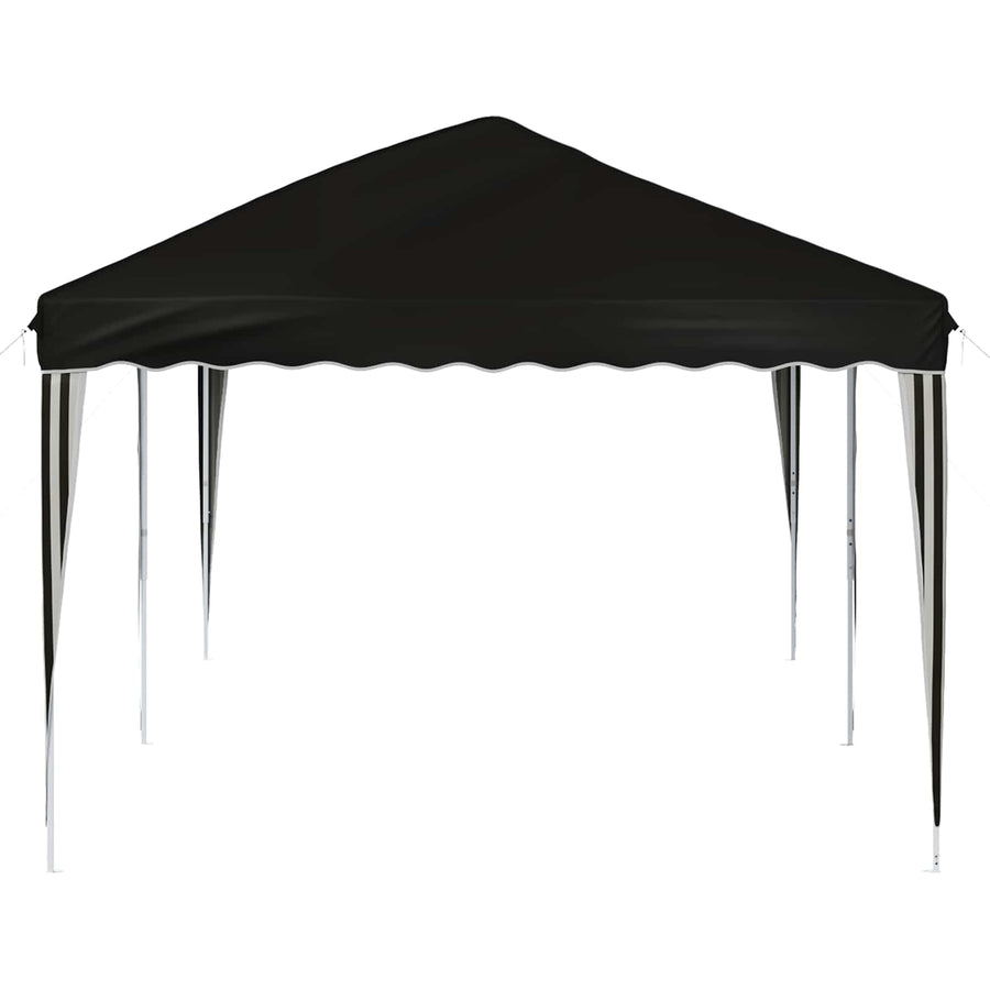 Pop-up Feesttent 575 x 290 x 245 cm Zwart