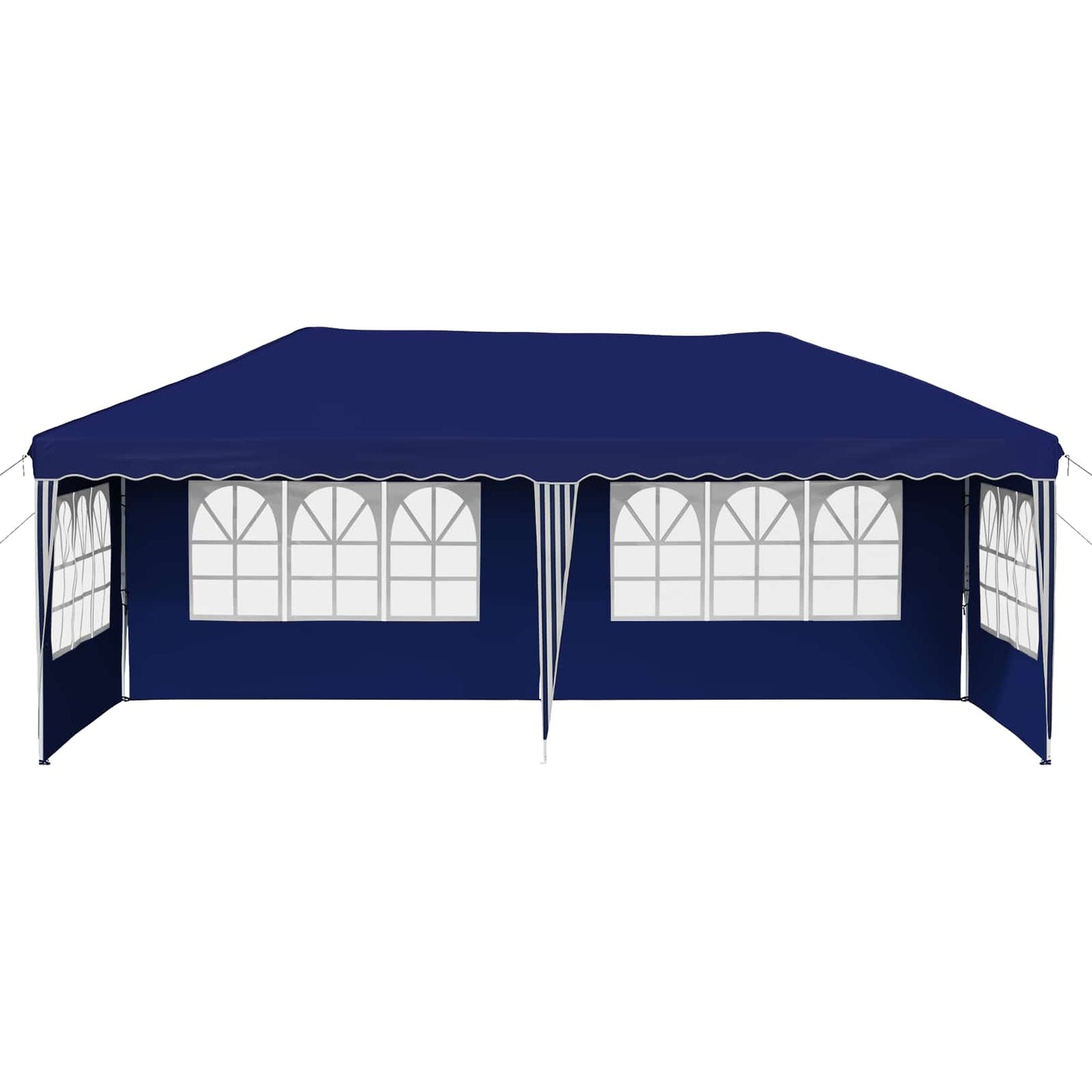 Pop-up Feesttent 575 x 289 x 245 cm Blauw