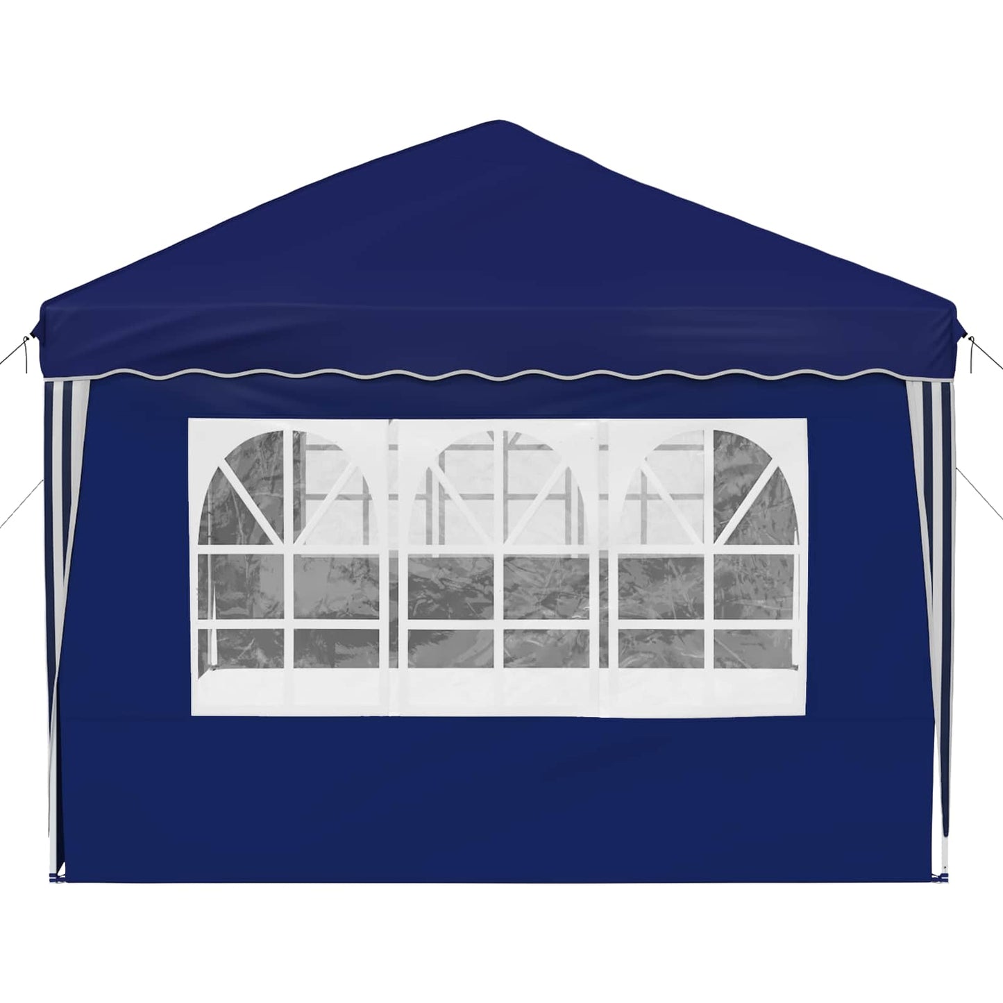 Pop-up Feesttent 575 x 289 x 245 cm Blauw