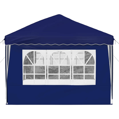 Pop-up Feesttent 575 x 289 x 245 cm Blauw