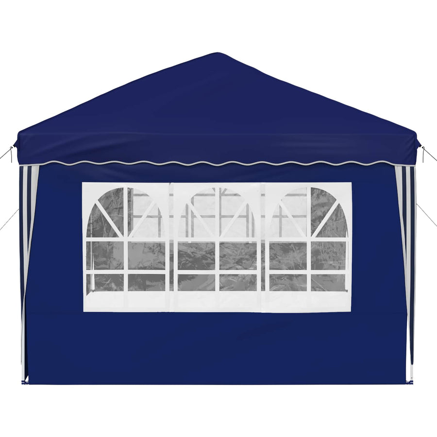 Pop-up Feesttent 575 x 289 x 245 cm Blauw