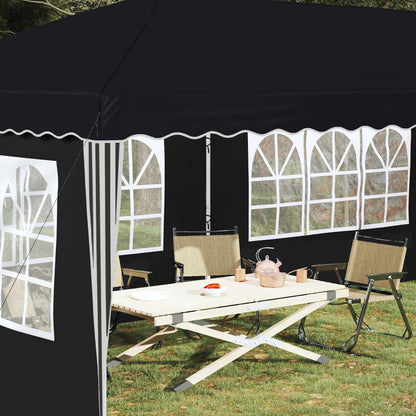 Pop-up Feesttent 575 x 289 x 245 cm Antracietkleurig