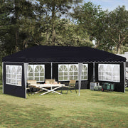 Feesttent 575x289x245 cm antraciet