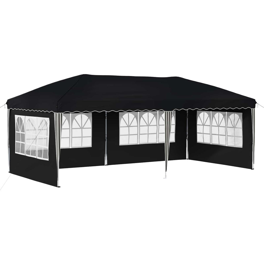 Pop-up Feesttent 575 x 289 x 245 cm Antracietkleurig