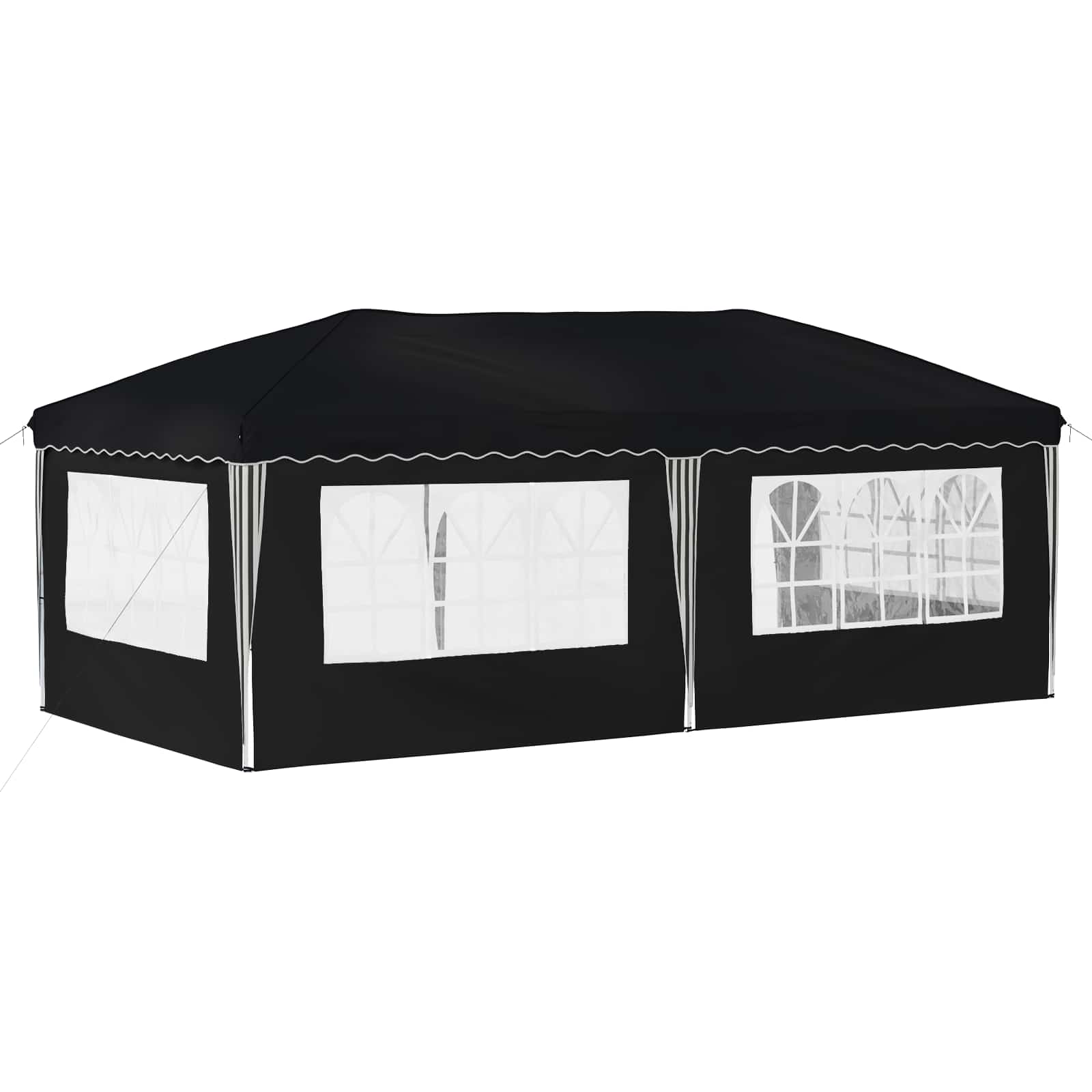 Pop-up Feesttent 575 x 289 x 245 cm Antracietkleurig