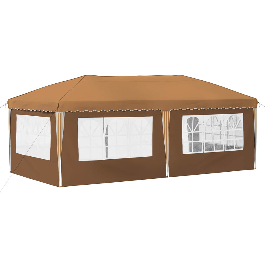 Pop-up Feesttent 575 x 289 x 245 cm Beige