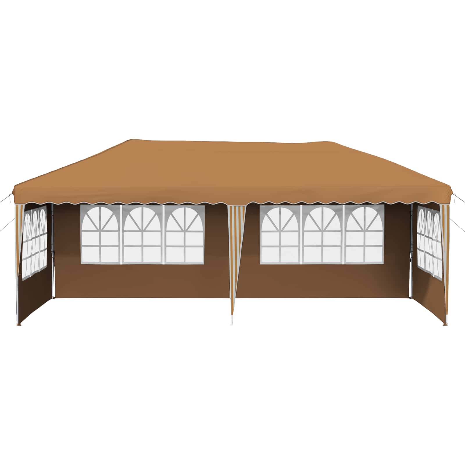 Pop-up Feesttent 575 x 289 x 245 cm Beige