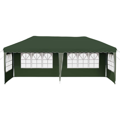 Pop-up Feesttent 575 x 289 x 245 cm Groen