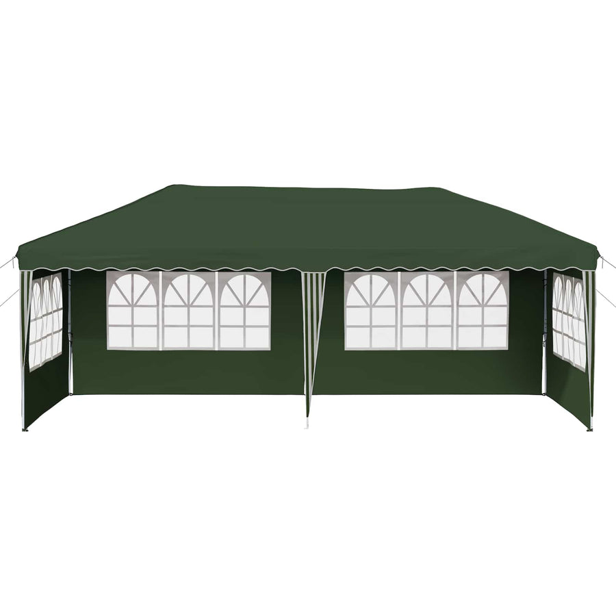 Pop-up Feesttent 575 x 289 x 245 cm Groen
