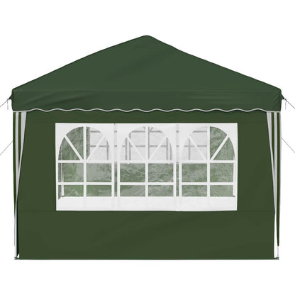Pop-up Feesttent 575 x 289 x 245 cm Groen