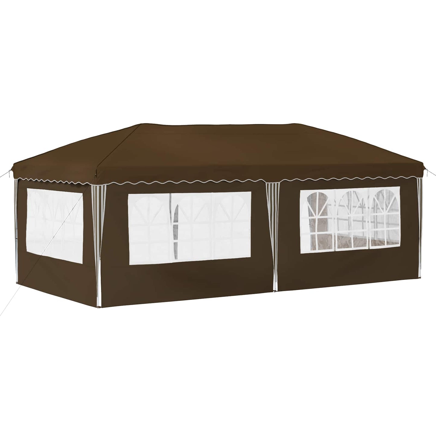 Pop-up Feesttent 575 x 289 x 245 cm Taupe