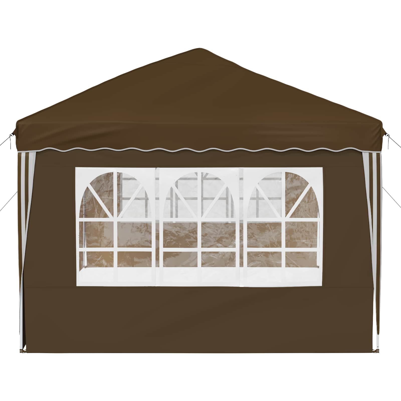 Pop-up Feesttent 575 x 289 x 245 cm Taupe