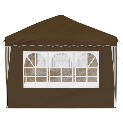 Pop-up Feesttent 575 x 289 x 245 cm Taupe
