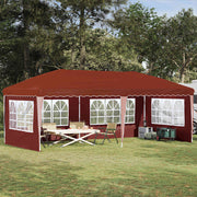 Partytent 575x289x245 cm terracotta