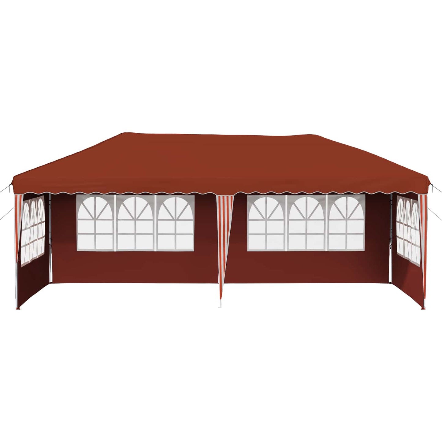 Pop-up Feesttent 575 x 289 x 245 cm Terracotta