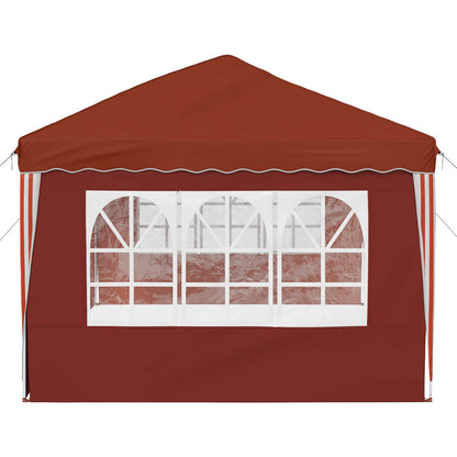 Pop-up Feesttent 575 x 289 x 245 cm Terracotta