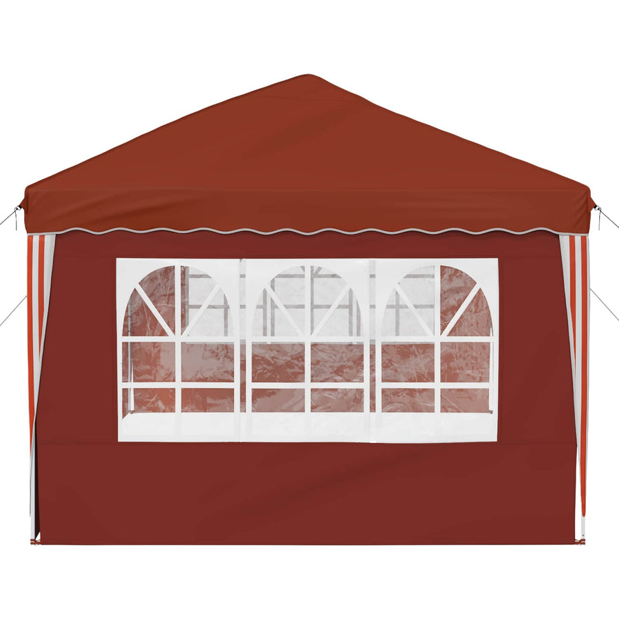 Pop-up Feesttent 575 x 289 x 245 cm Terracotta