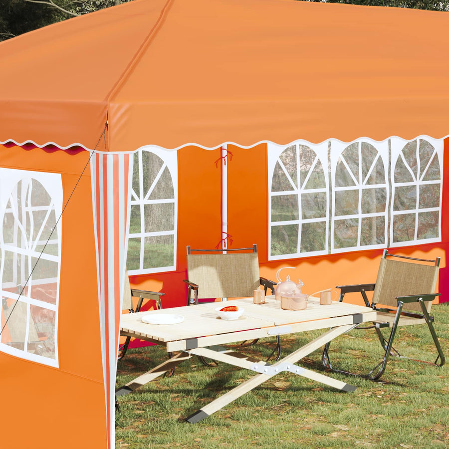 Pop-up Feesttent 575 x 289 x 245 cm Oranje