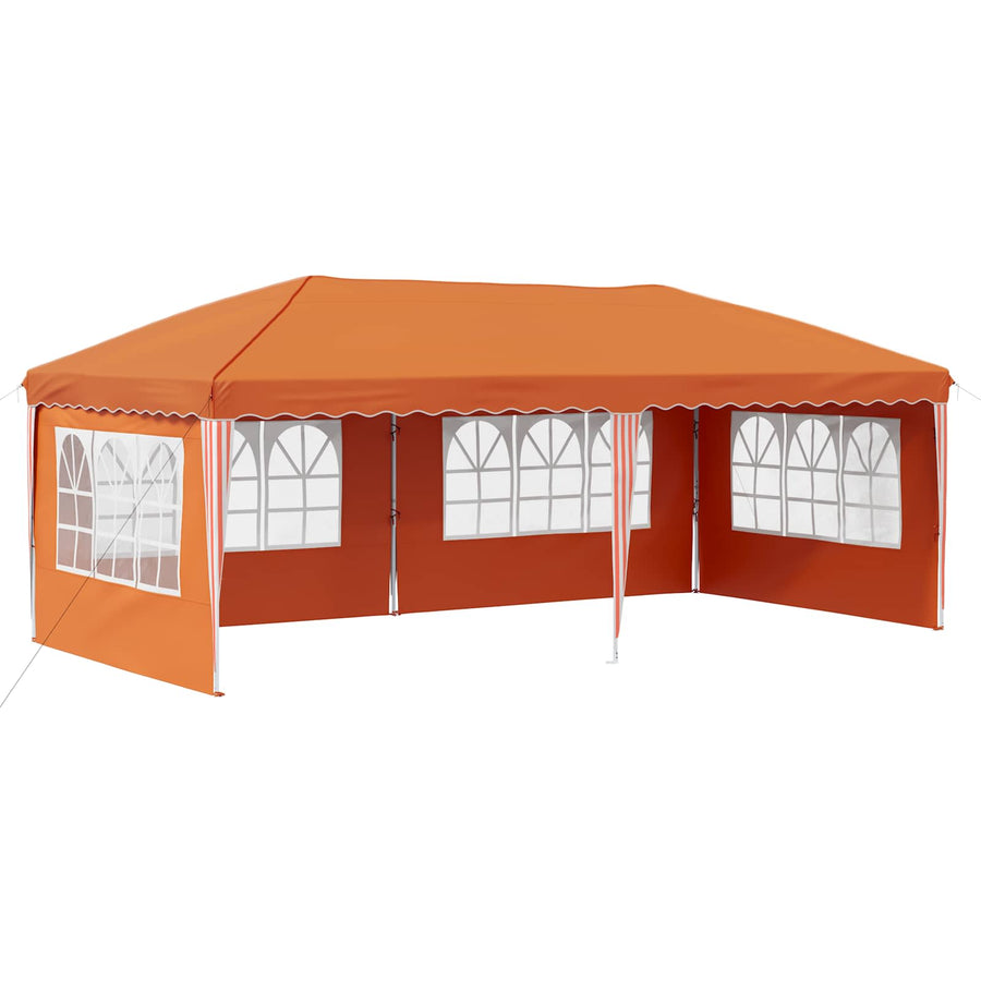 Pop-up Feesttent 575 x 289 x 245 cm Oranje