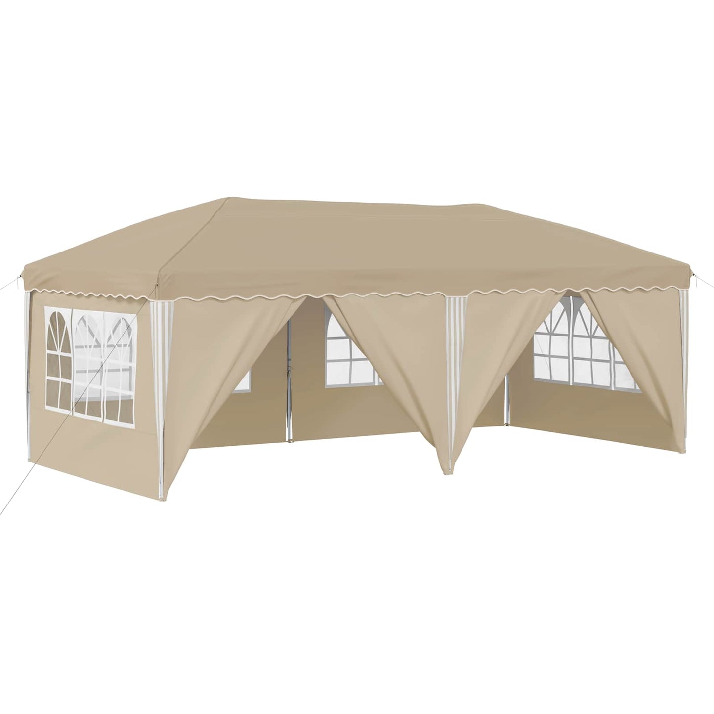 Pop-up partytent Crèmekleur 575 x 288 x 245 cm