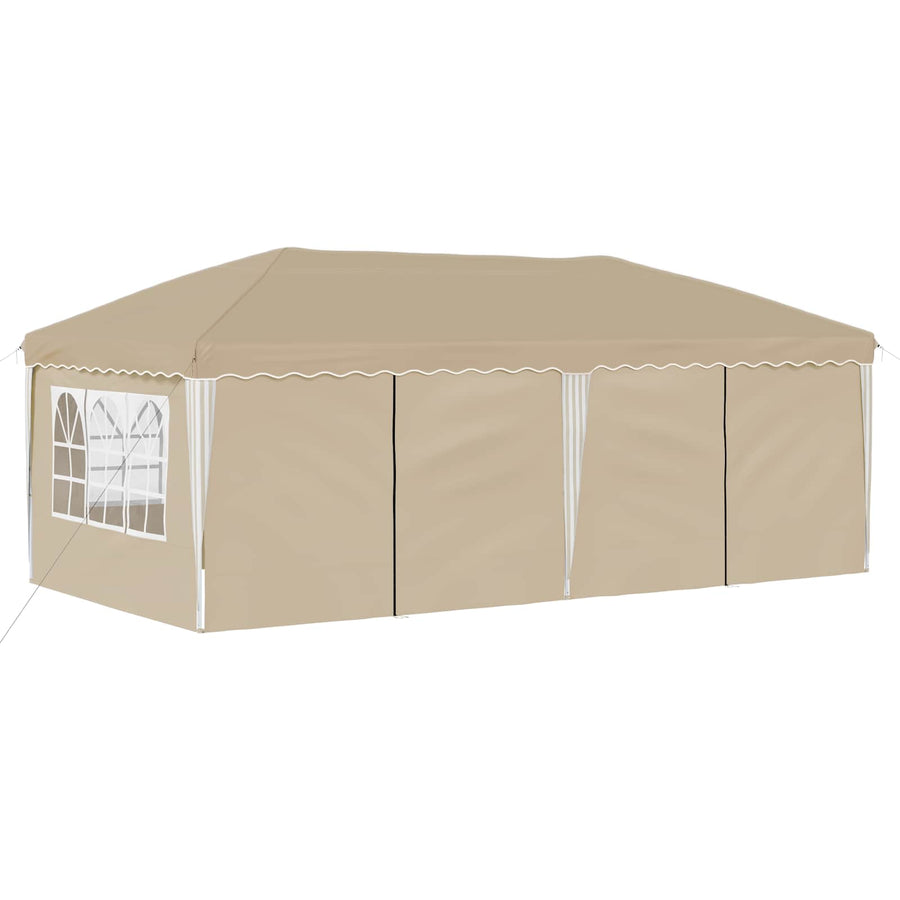 Pop-up partytent Crèmekleur 575 x 288 x 245 cm