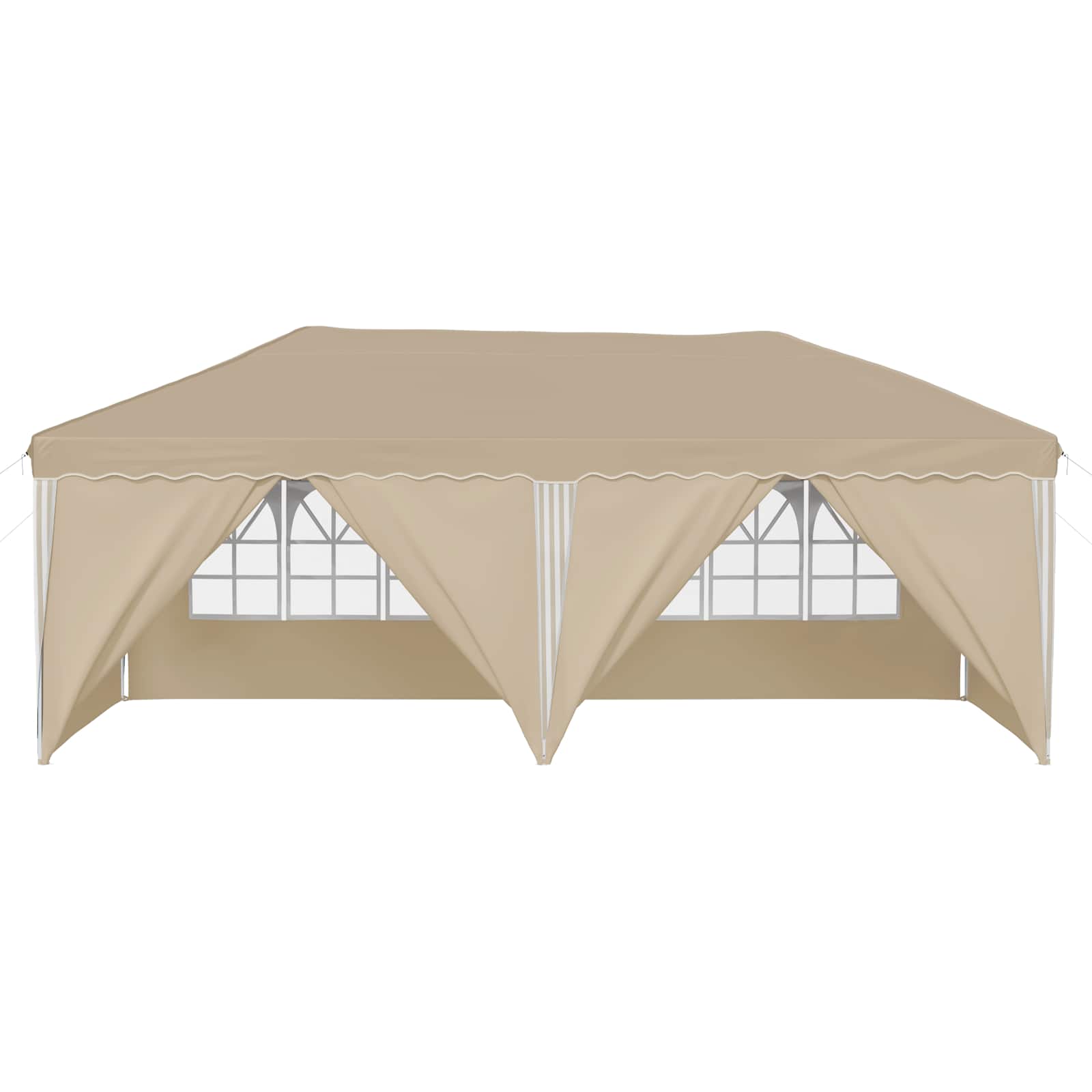 Pop-up partytent Crèmekleur 575 x 288 x 245 cm