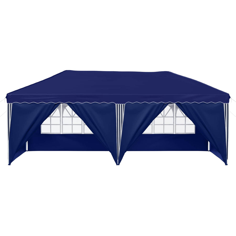 Pop-up Feesttent 575 x 288 x 245 cm Blauw