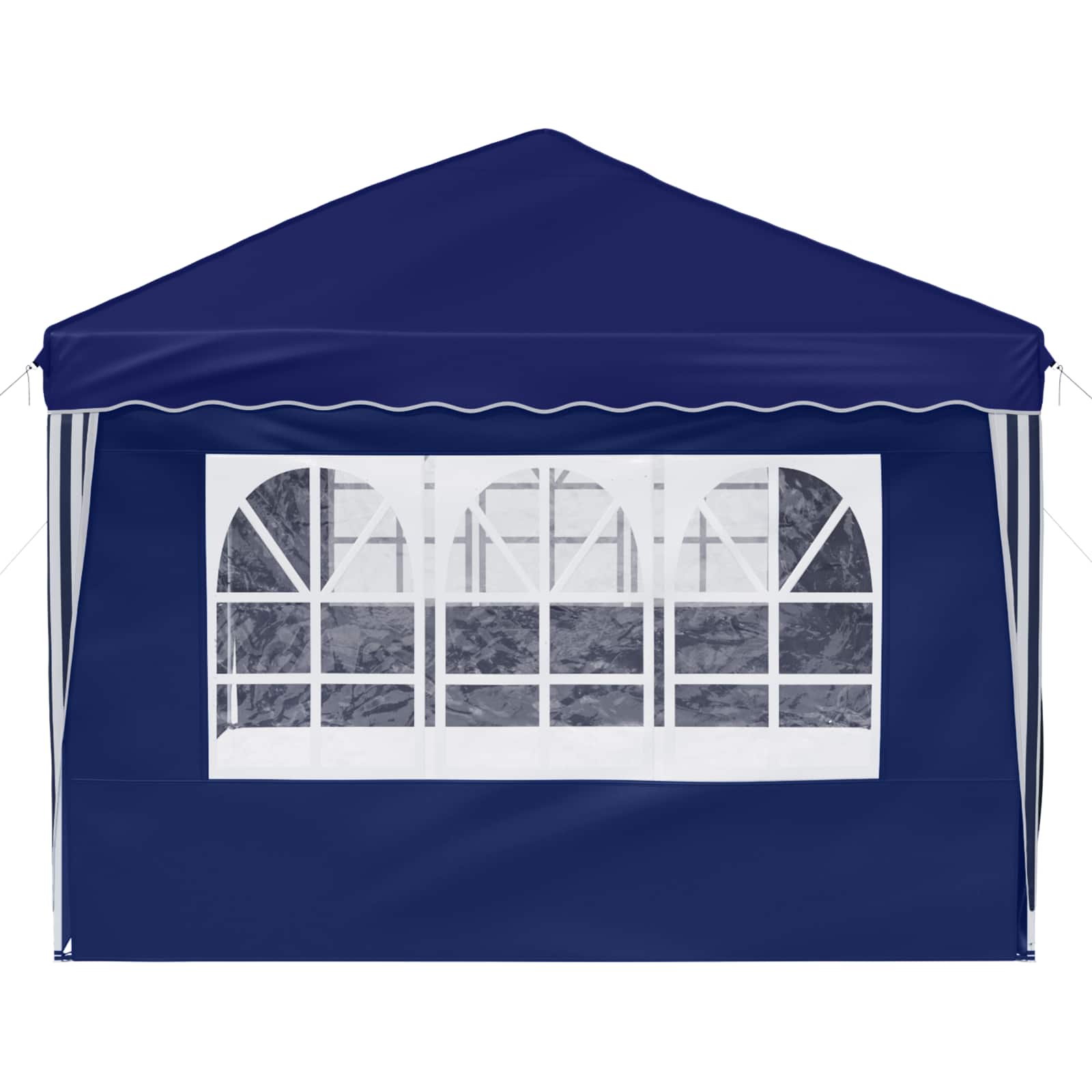 Pop-up Feesttent 575 x 288 x 245 cm Blauw