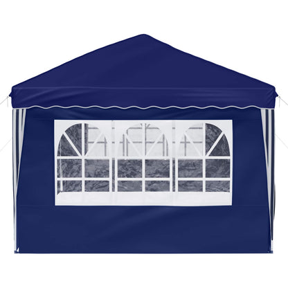 Pop-up Feesttent 575 x 288 x 245 cm Blauw