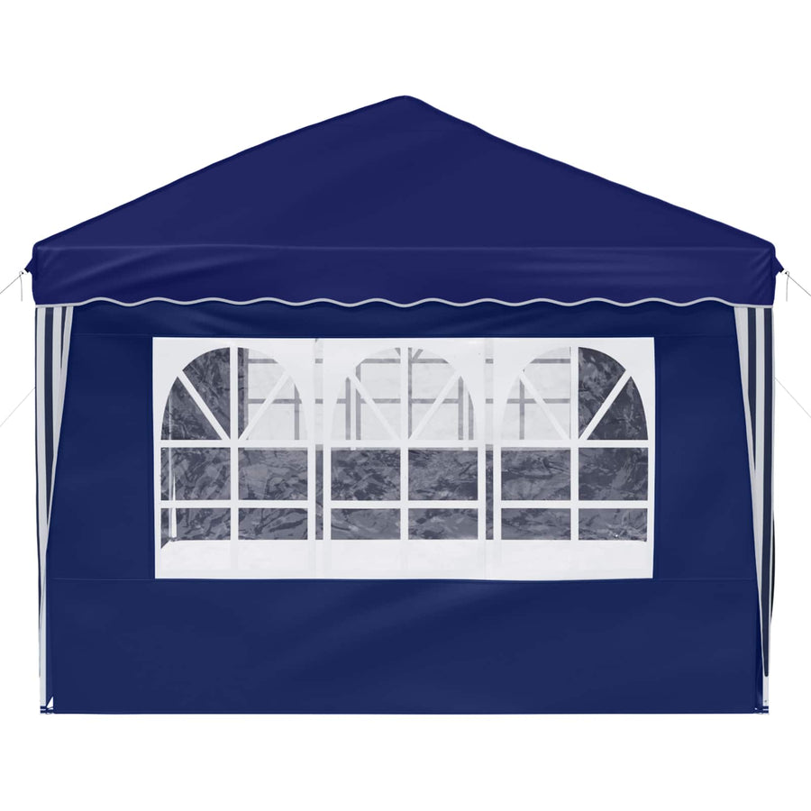 Pop-up Feesttent 575 x 288 x 245 cm Blauw