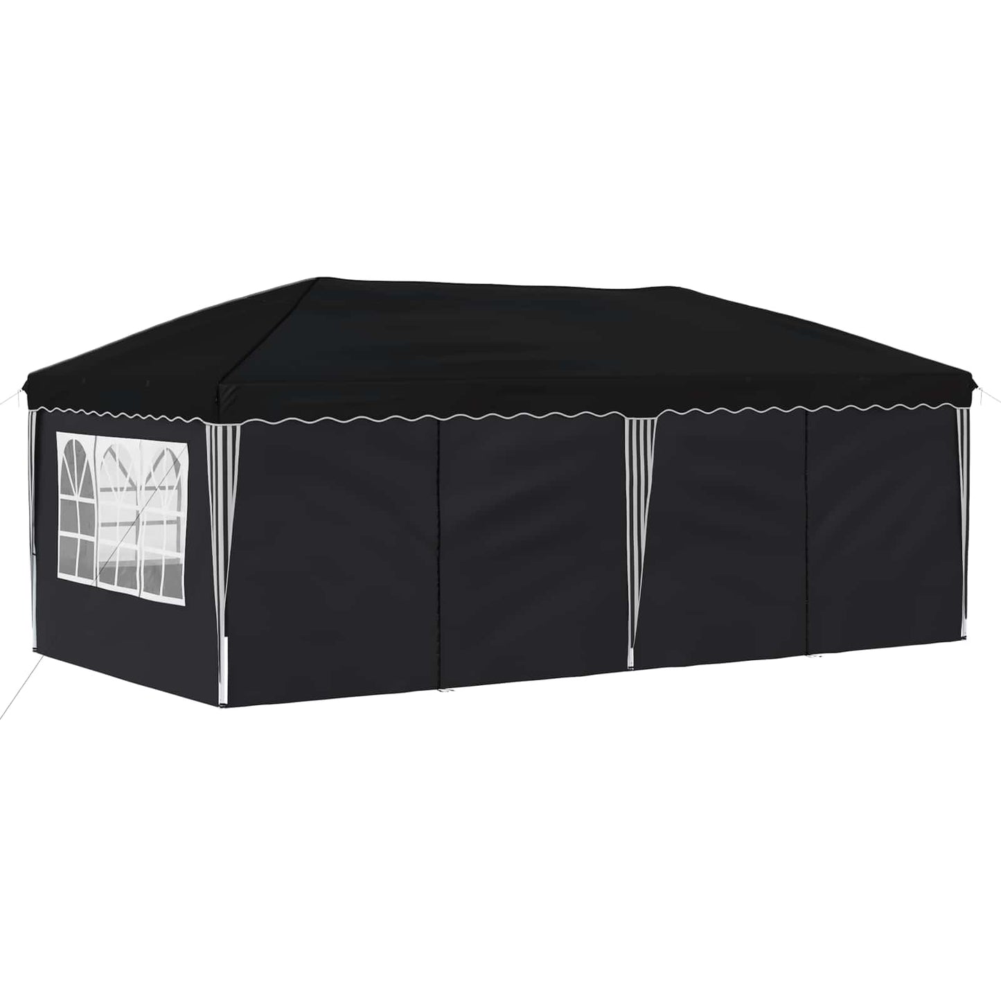 Pop-up Feesttent 575 x 288 x 245 cm Antracietkleurig