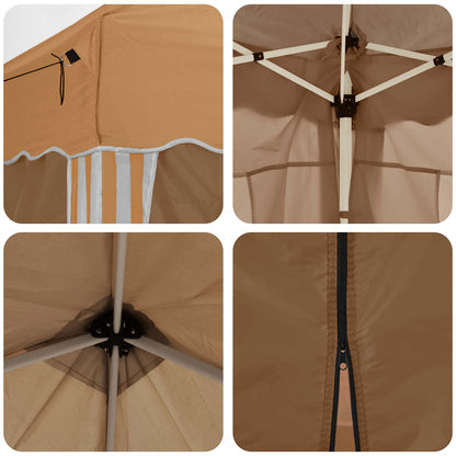 Pop-up Feesttent 575 x 288 x 245 cm Beige