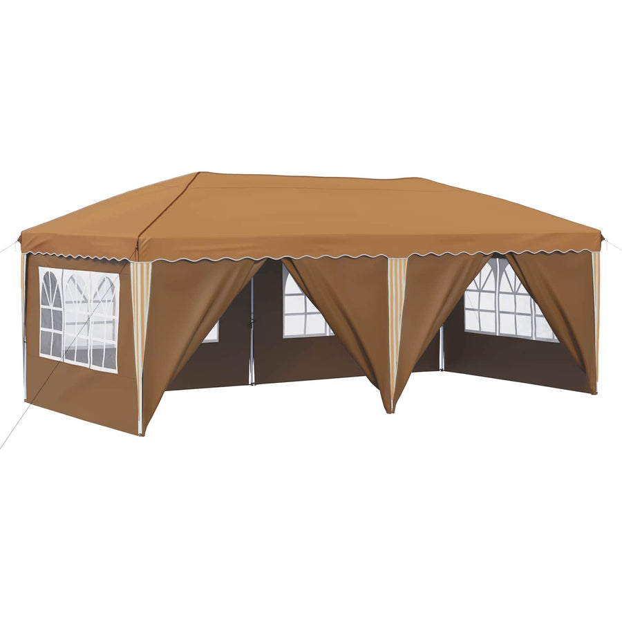 Pop-up Feesttent 575 x 288 x 245 cm Beige