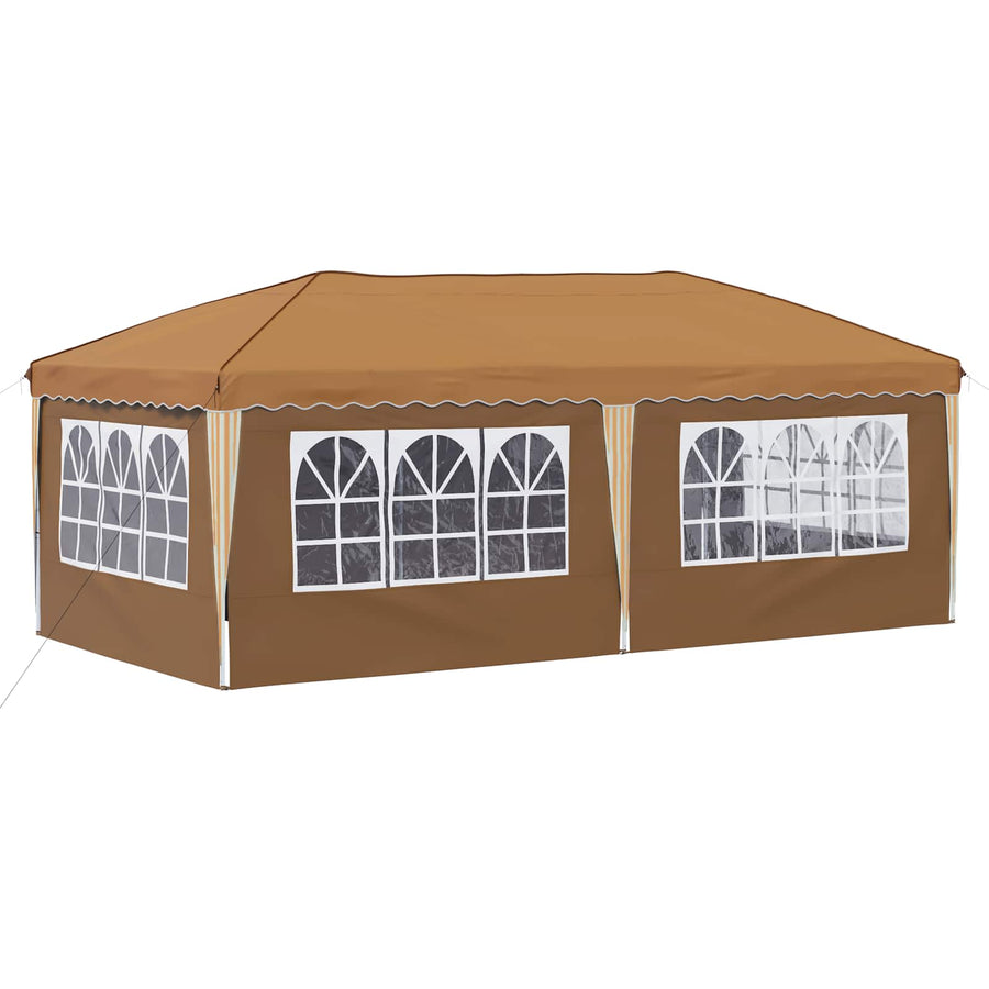 Pop-up Feesttent 575 x 288 x 245 cm Beige