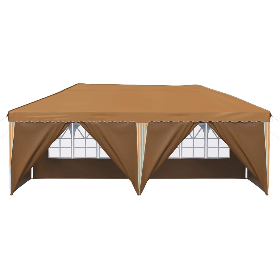 Pop-up Feesttent 575 x 288 x 245 cm Beige