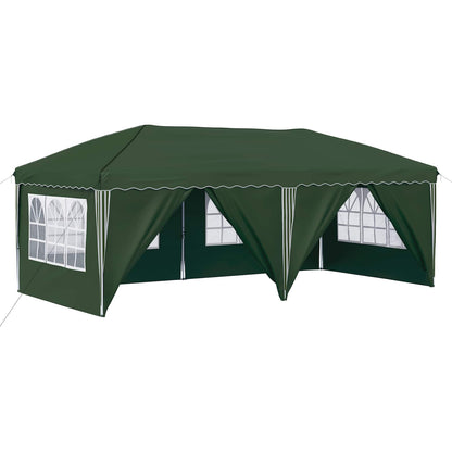 Pop-up Feesttent 575 x 288 x 245 cm Groen