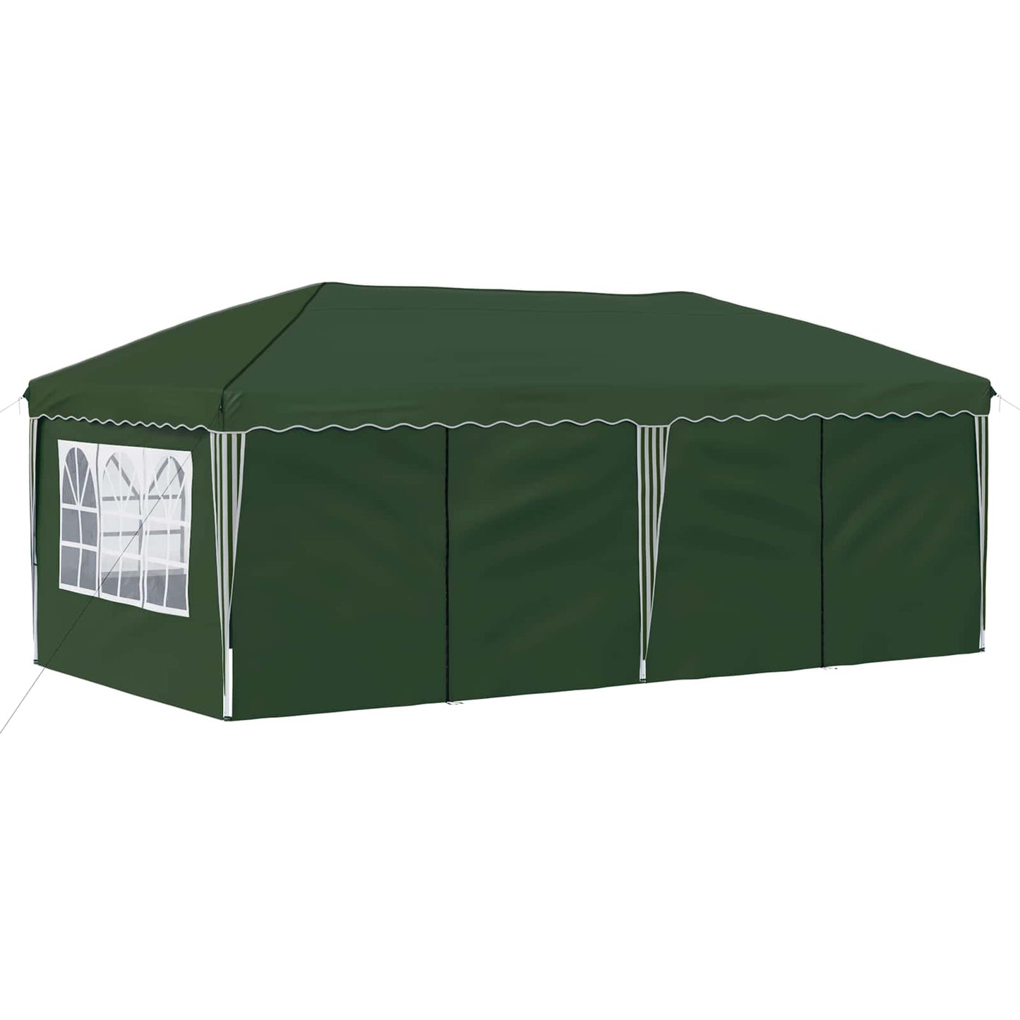 Pop-up Feesttent 575 x 288 x 245 cm Groen