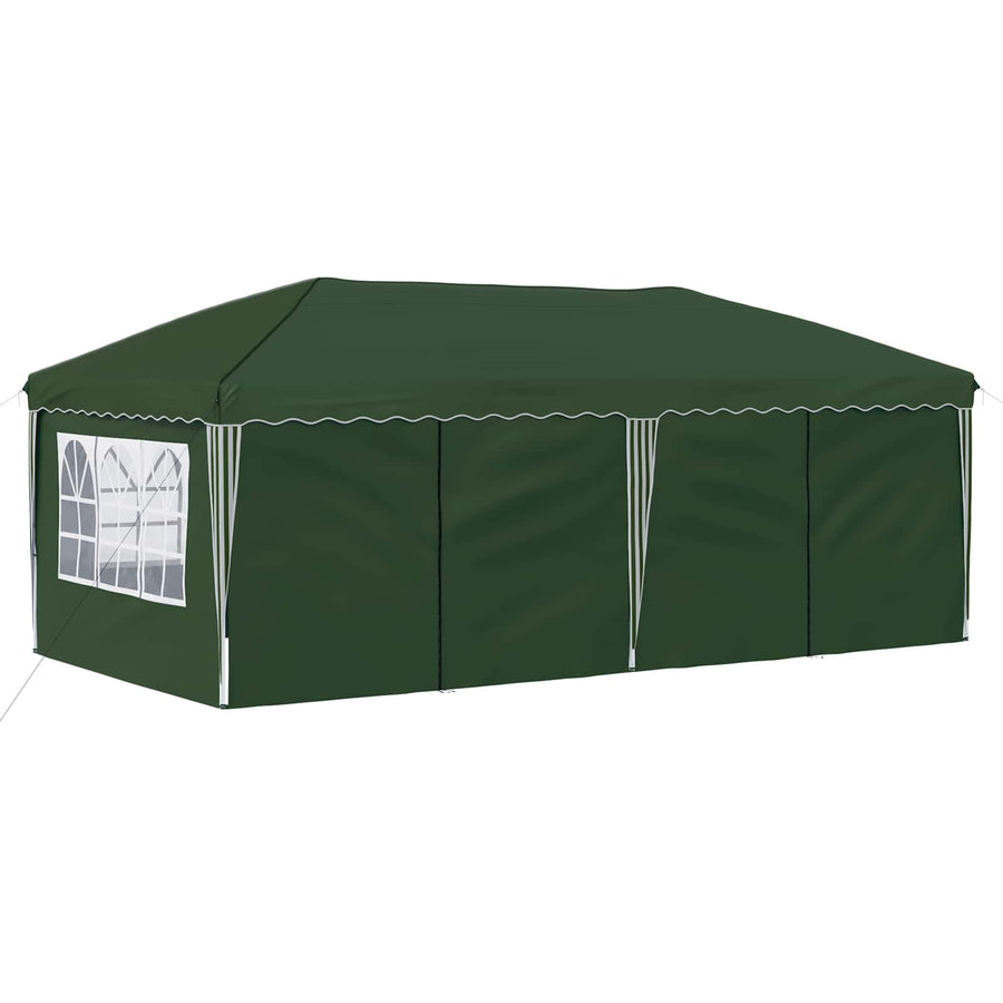 Pop-up Feesttent 575 x 288 x 245 cm Groen